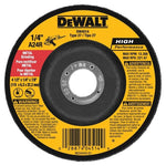 DeWALT 1/4" Thick Grinding Wheel With 4.5" Diameter & 7/8" Arbor