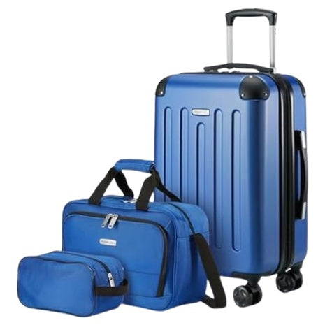 6-Piece Amazon Basics Carry-On Luggage Set (22"/15"/10")