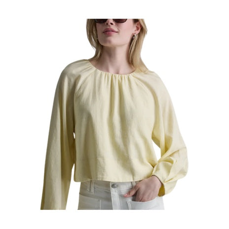 Linen Blend Blouse (3 Colors)