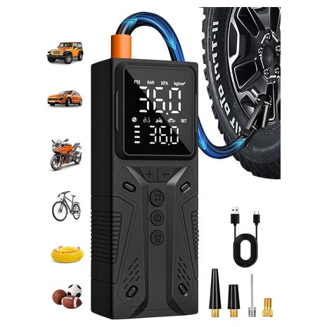 Portable Tire Inflator Air Compressor
