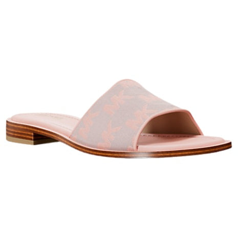 Michael Kors Women's Hannah Logo Jacquard Slide Sandal