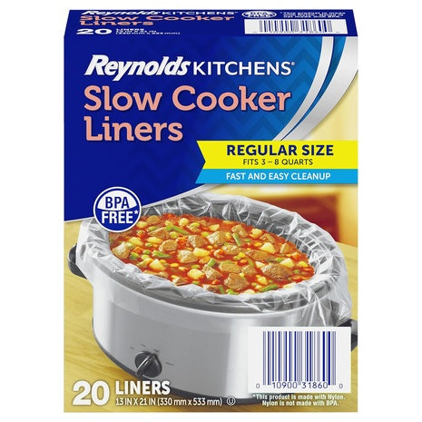 20 Reynolds Kitchens Slow Cooker Liners