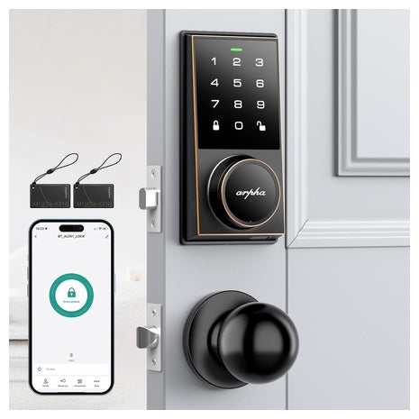 Electronic Keyless Entry Deadbolt & Handle Set