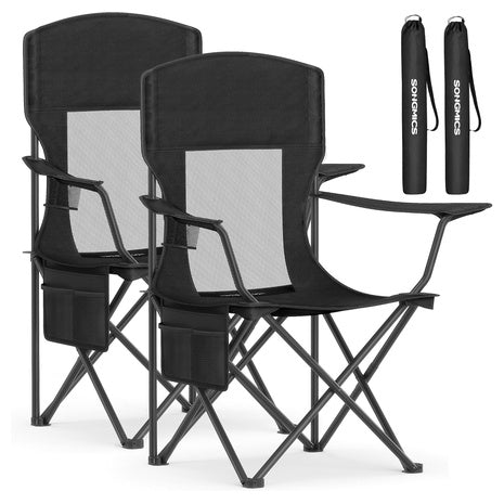 2-Pack Breathable Camping Chairs (2 Colors)