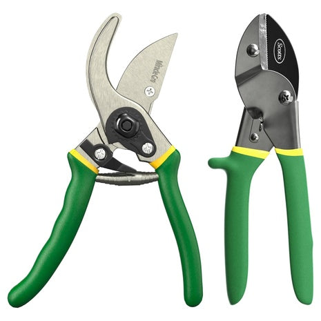 2-Piece Miracle-Gro 8" Pruning Shears Set W/ Bypass & Anvil Pruner