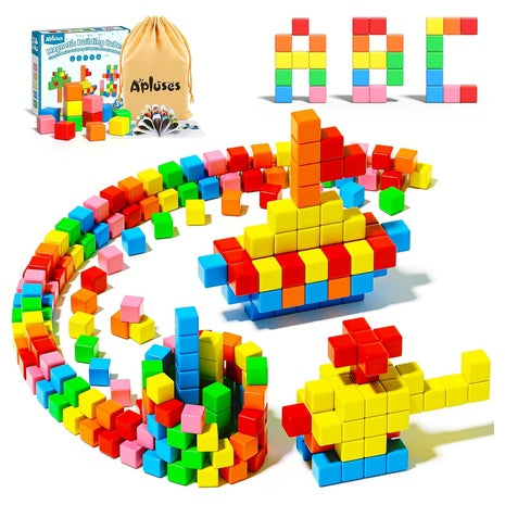 42-Piece Apluses Magnet Building Blocks For Toddlers