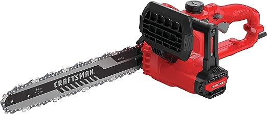 Craftsman 14″ Corded 8 Amp Chainsaw