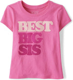 The Children's Place,And Toddler Girls Short Sleeve Graphic T-Shirt (Various)