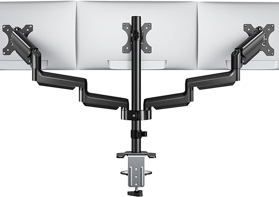 Huanuo Triple Monitor Mount for 13"- 27" Screens