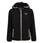 Reebok Chaqueta polar con cremallera completa para mujer