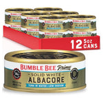 12 Cans Bumble Bee Prime Low Sodium Solid White Albacore Tuna in Water