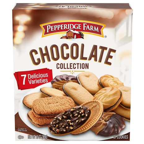 Assorted Chocolate Cookies Collection (13oz - OU-D)