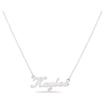 Sterling Silver Custom Name Necklace