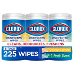 225-Count (3 X 75-ct) Clorox Disinfecting Bleach Free Cleaning Wipes