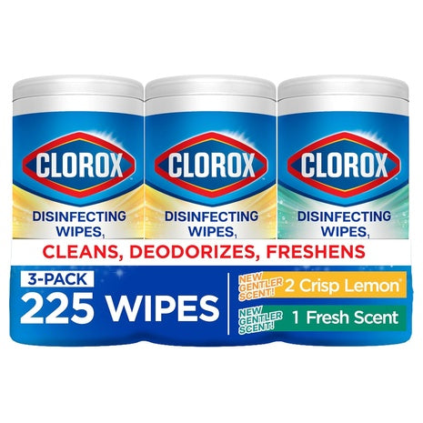 3-Pack Clorox Disinfecting Wipes