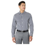 Men's Regular Fit Long Sleeve Wrinkle Resistant Stretch Dress Shirt