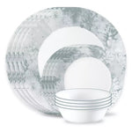2-Count Vitrelle Salt Wash 12-Piece Dinnerware Set