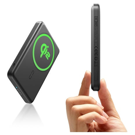 5,000mAh Qi2 15W MagSafe Portable Charger