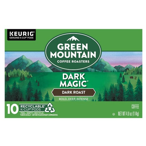 10 Green Mountain Dark Magic K-Cup Pods