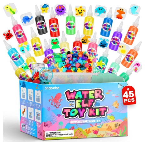 20 Piece Magic Water Elf Toy Kit With Sea Creature Molds