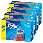 Pack of 152 Ziploc Quart Food Storage Freezer Bags