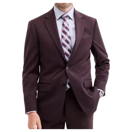 Calvin Klein Men's Slim Fit Wool Blend Suit Jacket