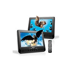 10.1" Dual Screen Portable Car DVD Player