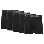 5-Pack Gildan Men's Underwear Cotton Stretch Boxer Briefs