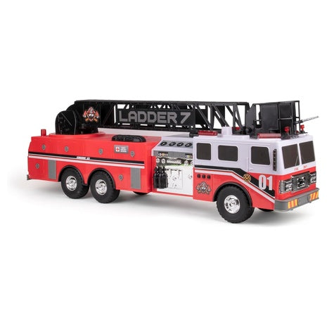 29″ Jumbo Fire Truck with Lights, Sounds & Ladder