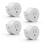 4 WiFi Smart Plugs Compatible with Alexa & Google Assistant