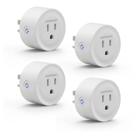 4 WiFi Smart Plugs Compatible with Alexa & Google Assistant