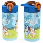 2 Bluey Sage Kids Water Bottles (16oz)