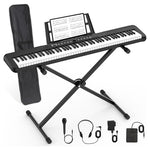 88-Key Digital Piano Keyboard with Stand