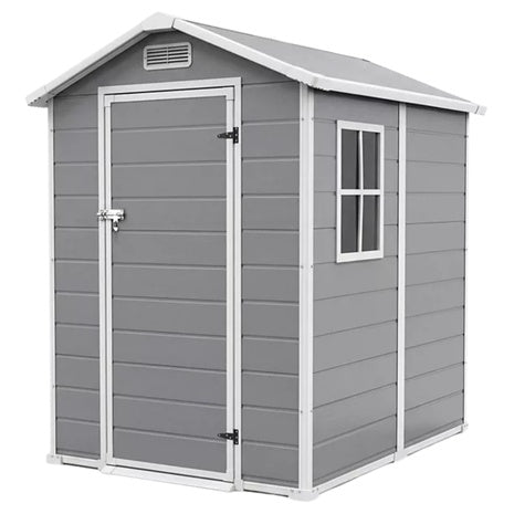4' X 6' Garvee Outdoor Resin Garden Storage Shed