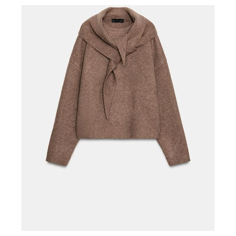 Women's Scarf Sweater