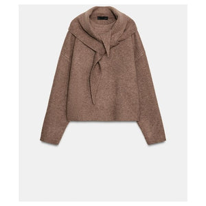 Women's Scarf Sweater