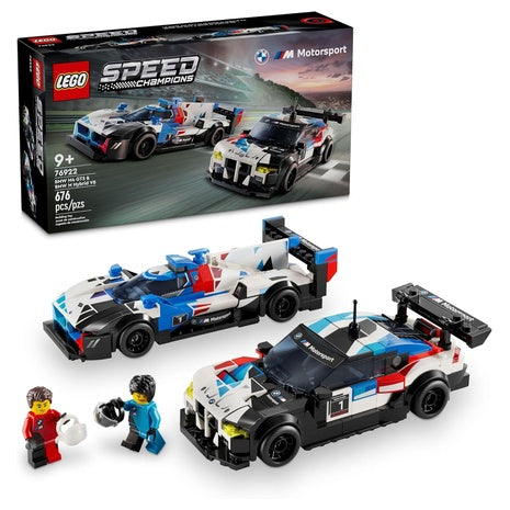 LEGO Speed Champions BMW M4 GT3 & BMW M Hybrid V8 Race Cars