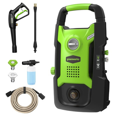 Greenworks 1600PSI 1.2 GPM Compact Electric Pressure Washer