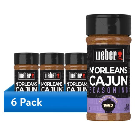 6-Pack Weber N'Orleans Cajun Seasoning (5oz)