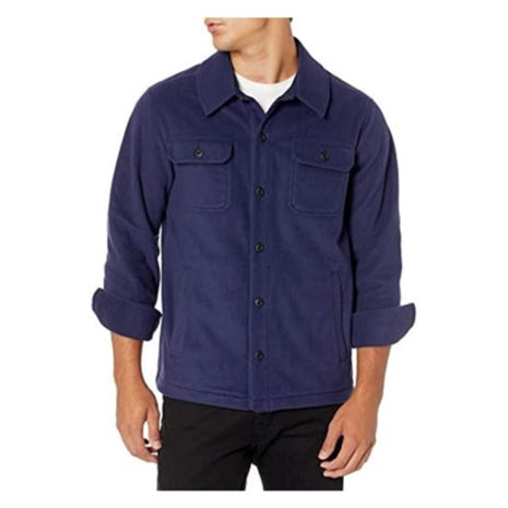 Amazon Essentials Men's Polar Fleece Shirt Jacket