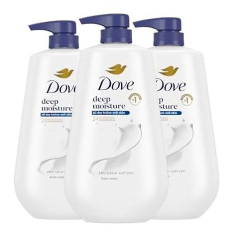 3-Pack 30.6-Oz Dove Body Wash With Pumps
