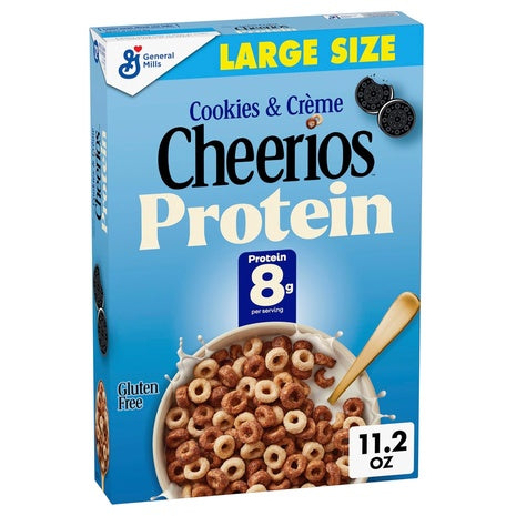 Cheerios Protein Cookies & Cream Cereal (11.2oz)