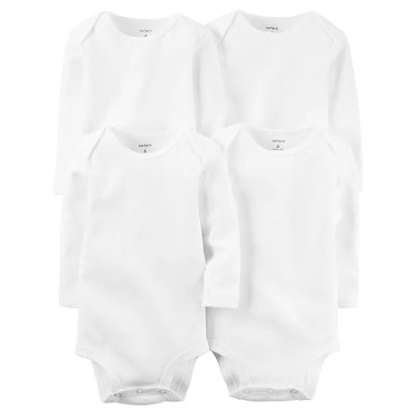Baby Carter's 4-Pack Long-Sleeve Bodysuits