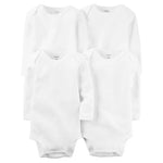 Baby Carter's 4-Pack Long-Sleeve Bodysuits