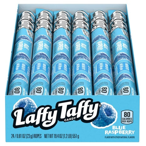 24 Laffy Taffy Blue Raspberry Rope