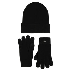 UGG Knit Beanie & Tech Gloves Set
