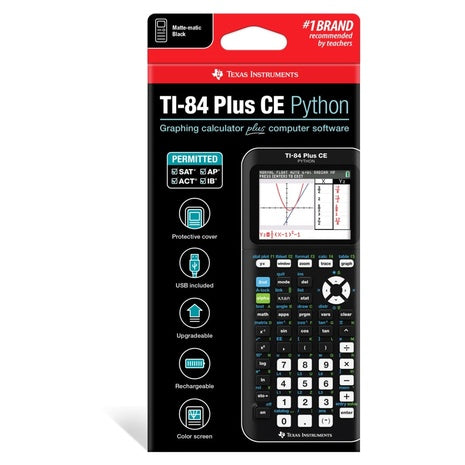 TI-84 Plus CE Python Graphing Calculator