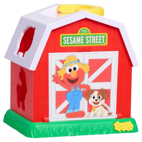 Sesame Street Elmo's Learn & Sort Barn with Music & Sounds
