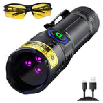 Wmcodmw 365nm USB-C UV Flashlight (20w / 3 Led)