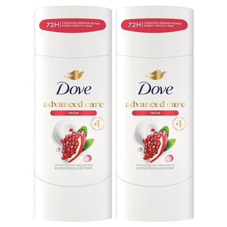 2 Dove Revive Antiperspirant Deodorants